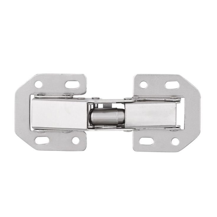 90-Degree Surface Mount Hidden Spring Cabinet Hinge (1-Pair)