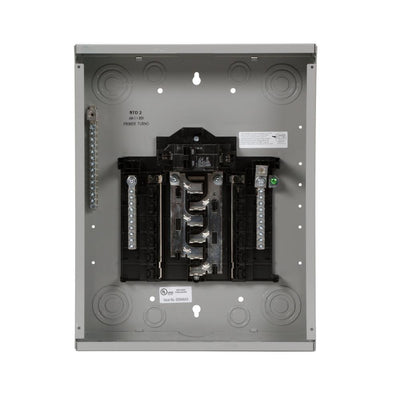SN Series 100 Amp 12-Space 24-Circuit Main Breaker Plug-On Neutral Indoor Load Center - Super Arbor