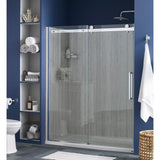 Passage 32 in. x 60 in. x 72 in. 4-Piece Glue-Up Alcove Shower Wall in Pewter Travertine - Super Arbor