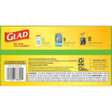 Glad Odor Shield 50-Pack 13-Gallon Gain White Polypropylene Kitchen Trash Bag