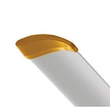 2025 7 ft. Indoor Yellow and Silver Aluminum Shop Ceiling Fan with Wall Control