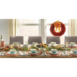 16 in. Decor Copper Charger Plate - Hammered Rim (Set of 4)