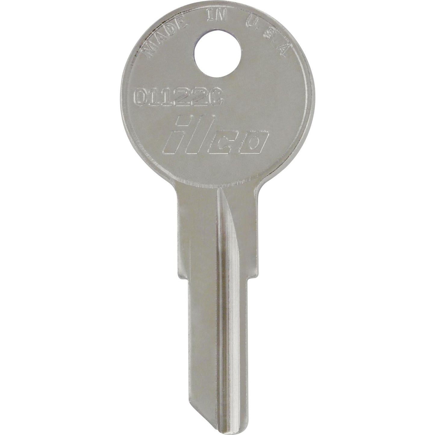 Hillman House/Office Universal Key Blank — Single, Brass