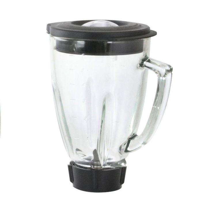 6-Piece 48 oz. Round Blender Glass Jar Replacement Kit