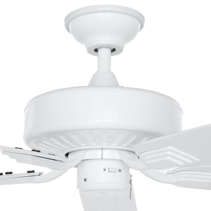 Barrow Island 52 in. Indoor/Outdoor White Ceiling Fan