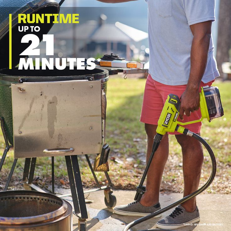 RYOBI ONE+ 18-Volt 320 PSI 0.8 GPM Cold Water Cordless Power Cleaner (Tool Only)