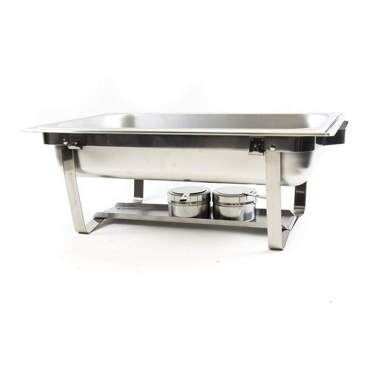 8 Qt. Foldable Frame Stainless Steel Chafing Dish Buffet Chafer Complete Set