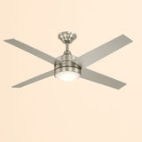 Home Decorators Collection Mercer 52-inch LED Indoor Ceiling Fan with Light Kit and Remote Control