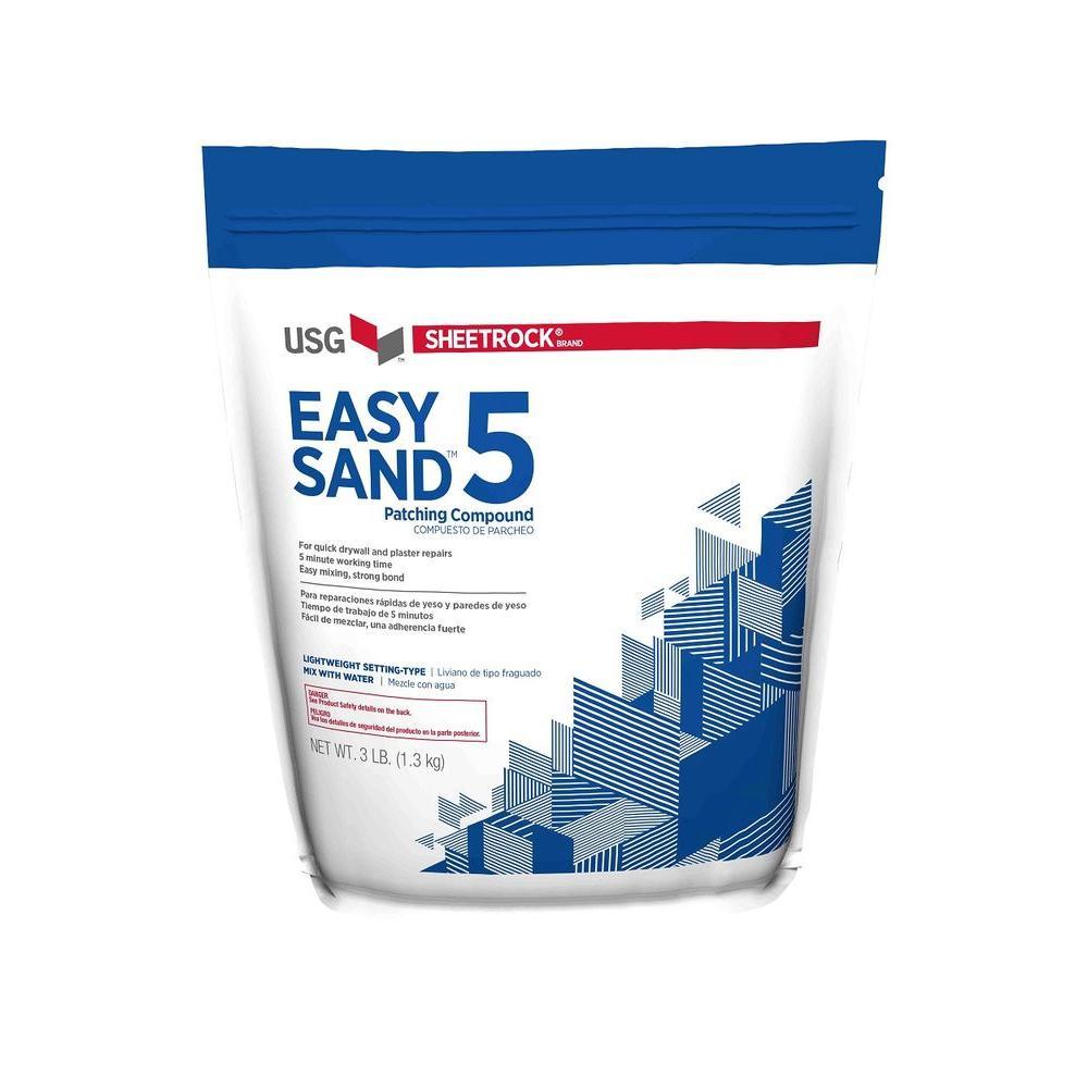 3 lb. Easy Sand 5 Lightweight Setting-Type Joint Compound - Super Arbor