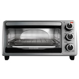 4-Slice Stainless Steel Toaster Oven