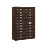 3800 Horizontal Series 20-Compartment Surface Mount Mailbox - Super Arbor