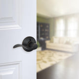 Accent Aged Bronze Left Handed Dummy Door Lever - Super Arbor