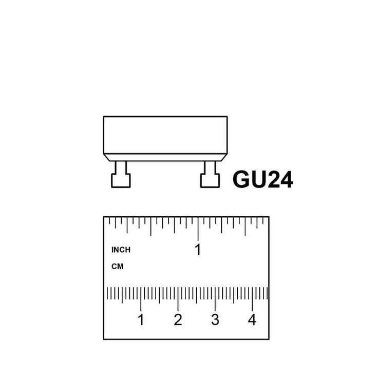 60-Watt Equivalent T3 Spiral Non-Dimmable GU24 Base Compact Fluorescent CFL Light Bulb, Cool White 4100K