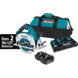 Makita 18V X2 LXT (36V) Brushless Cordless 7-1/4 in. Circular Saw Kit with 5.0Ah Batteries