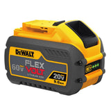 FLEXVOLT 60-Volt MAX Li-Ion Brushless 7-1/4 in. Cordless Circular Saw with 20V Cordless 1/2 in. Impact Wrench(Tool-Only) - Super Arbor