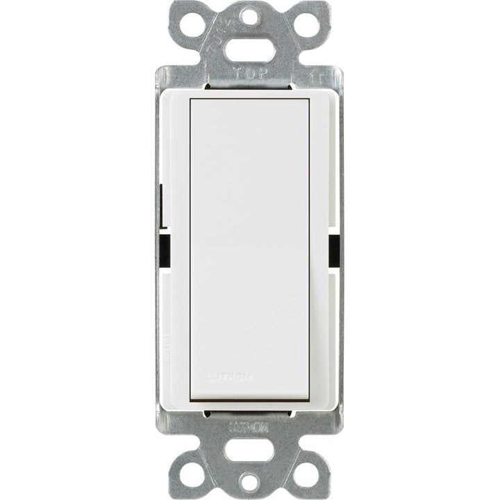 Claro 15 Amp Single-Pole Paddle Switch - White - Super Arbor