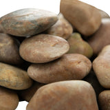 Red Polished 0.5 cu. ft . 1 to 2 in. Pebbles. 40 lb. Bag (55 bags / pallet) - Super Arbor
