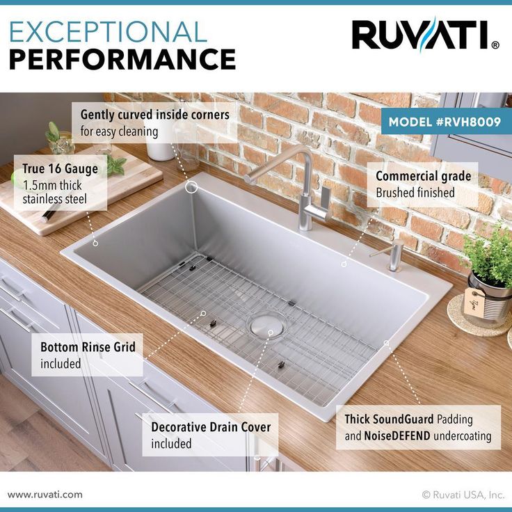 30 x 22 in. Drop-In Tight Radius Topmount 16-Gauge Stainless Steel Kitchen Sink Single Bowl