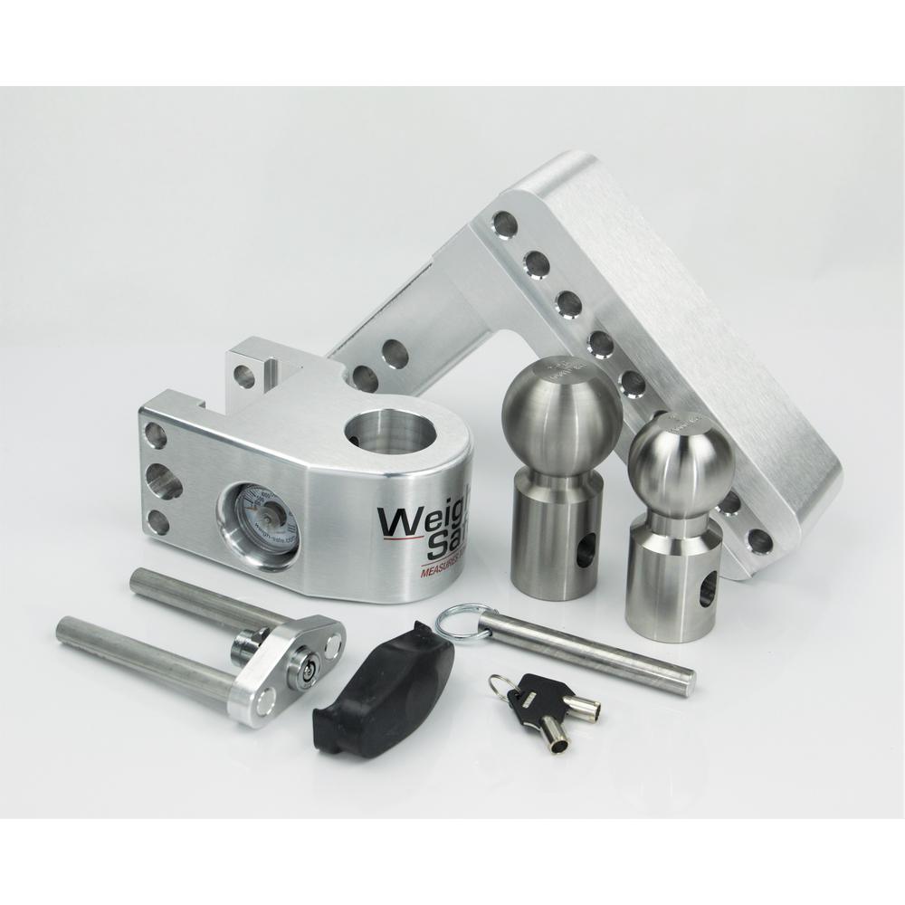 Weigh Safe 6 in. Drop Adjustable Class V Ball Mount - Super Arbor