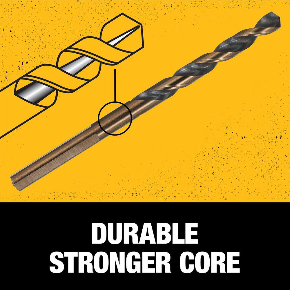 Black and Gold Drill Bit Set (14-Piece) - Super Arbor