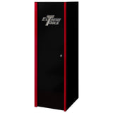 DX 19 in. 4-Shelf Side Locker Tool Chest in Black with Red Handle - Super Arbor