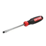 CRAFTSMAN Bi-Material Handle 1/4-in Slottedhead Screwdriver