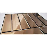 Reflections Gold Beveled Subway 3 in. x 12 in. Glass Mirror Wall Tile (1 sq. ft. )