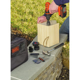 20-Volt MAX Lithium-Ion Cordless Drill and Project Kit with Battery 1.5Ah, Charger and Kit Bag - Super Arbor