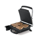 Steak Lover's 100 sq. in. Black Indoor Grill with Lid