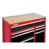 CRAFTSMAN 2000 Series 41-in W x 35-in H 7-Drawer Steel Rolling Tool Cabinet (Red)