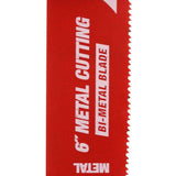 Nail-Embedded Wood and Metal Cutting Bi-Metal Reciprocating Saw Blade Set (6-Piece) - Super Arbor