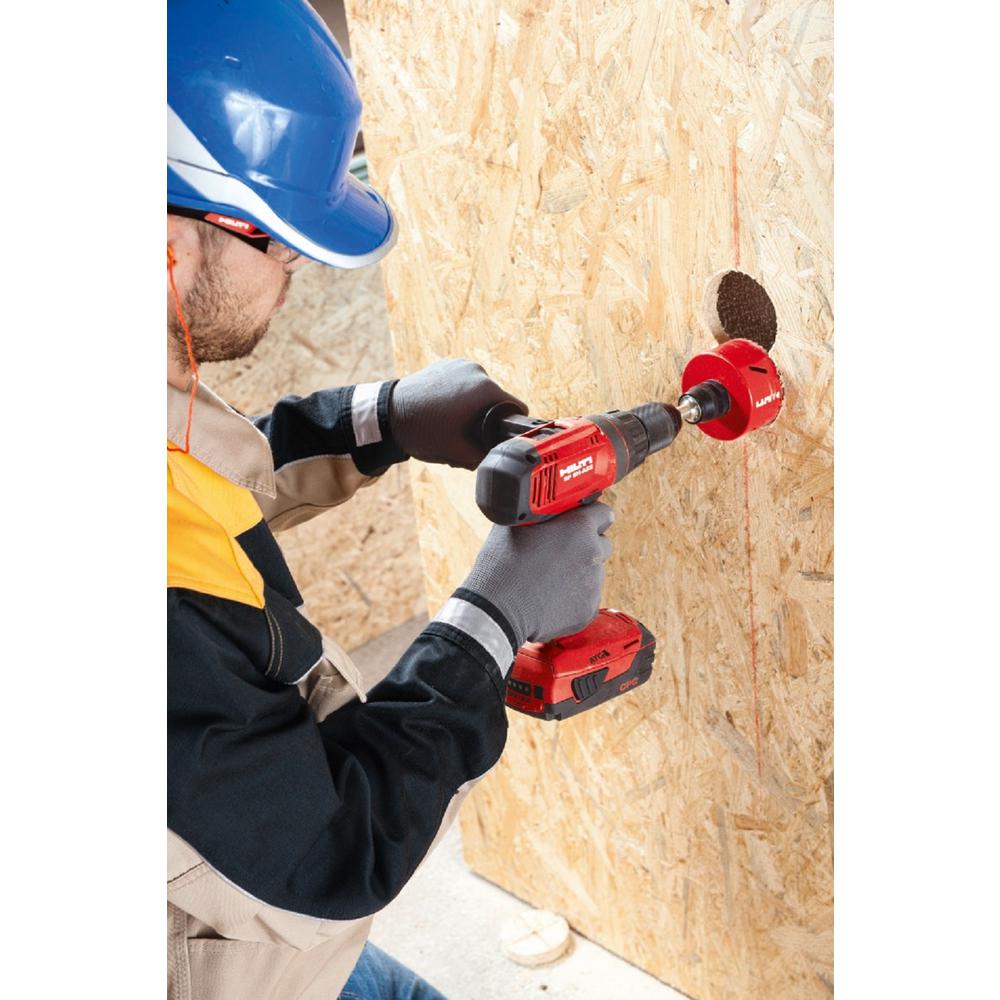 22-Volt Lithium-Ion 1/2 in. Cordless Brushless Hammer Drill Driver SF 6H Kit with 2 Batteries, Charger and Bag - Super Arbor