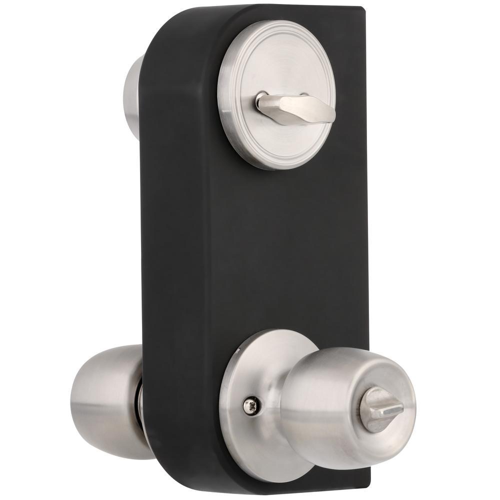 Single Cylinder Satin Nickel Combo Set - Super Arbor