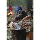 14 in. Sportsman's Axe with Leather Grip Handle - Super Arbor