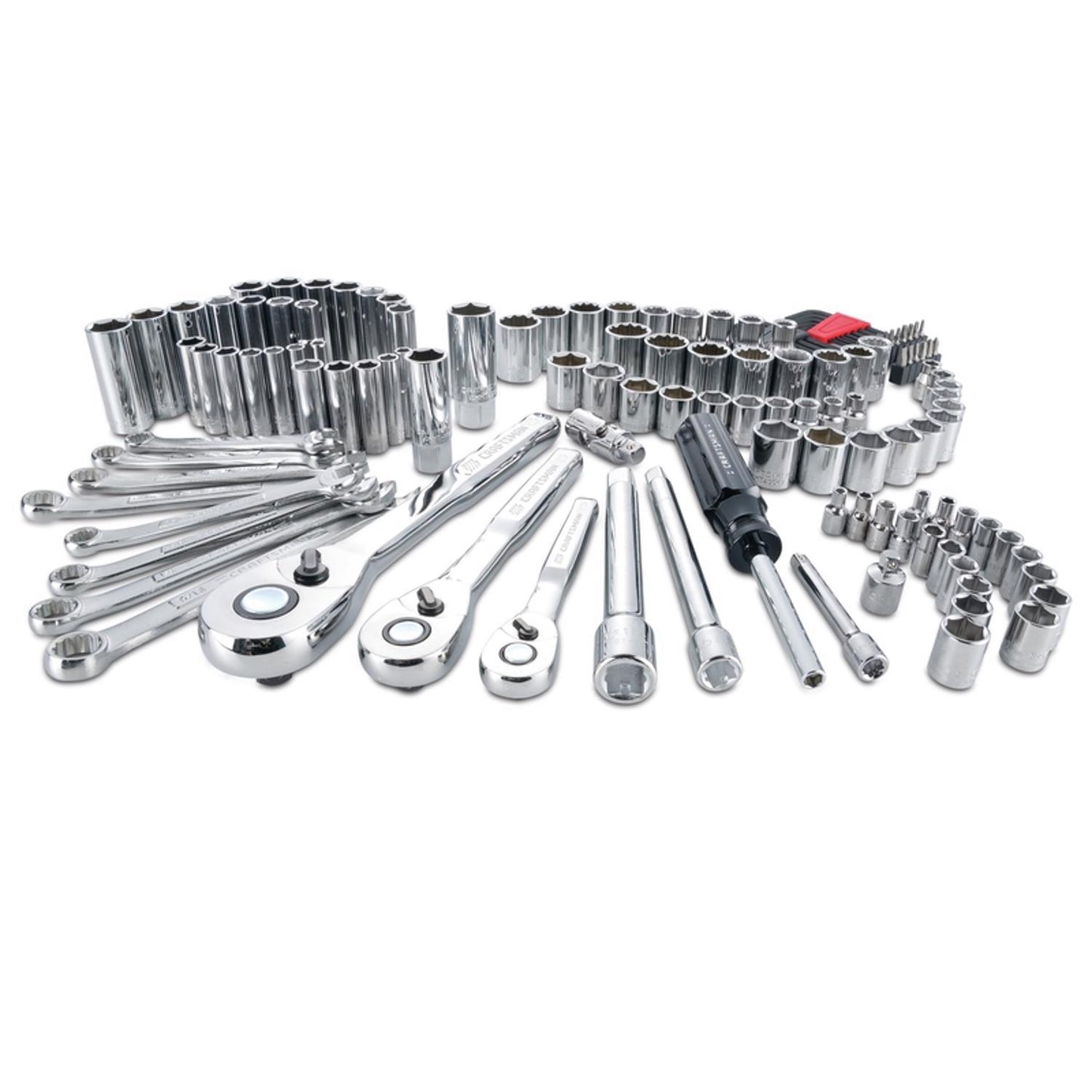 Craftsman 135 pc Mechanic's Tool Set - Metric and SAE, 6 and 12 Point
