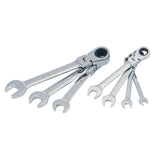 Craftsman 7 pc Metric Reversible Ratcheting Flex Head Wrench Set