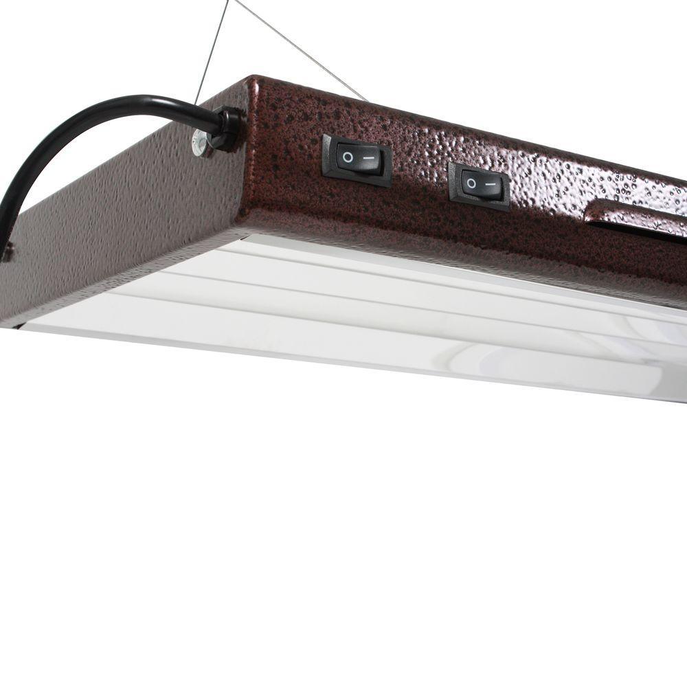 T5 2 ft. 4 Lamp Fluorescent Grow Light System with Light Stand - Super Arbor