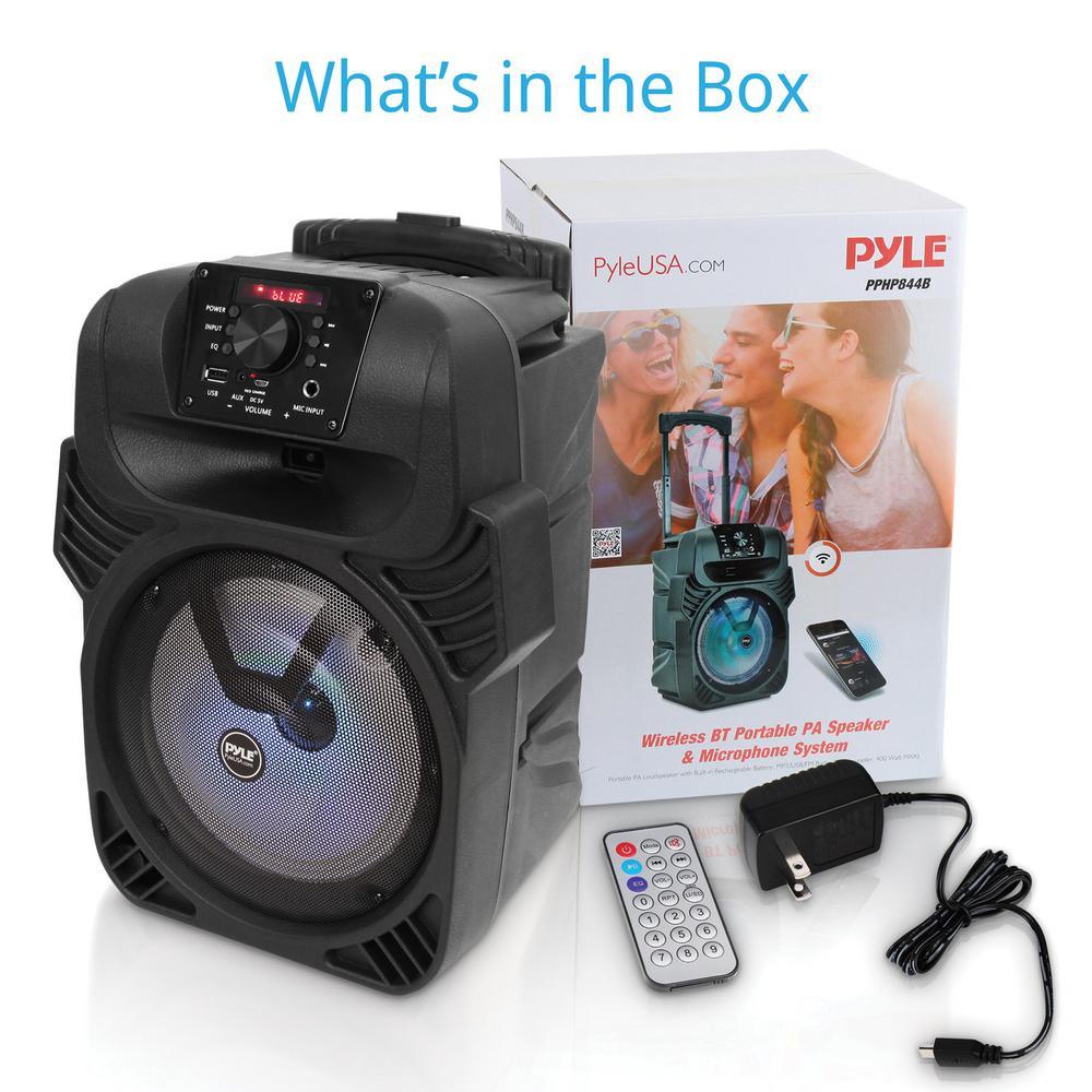 Portable Bluetooth PA Speaker with Microphone System - Super Arbor