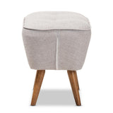 Petronelle Greyish Beige Foot Rest - Super Arbor