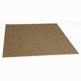 Foss Peel and Stick First Impressions Chestnut Ribbed Texture 24 in. x 24 in. Commercial Carpet Tile (15-tile / case)