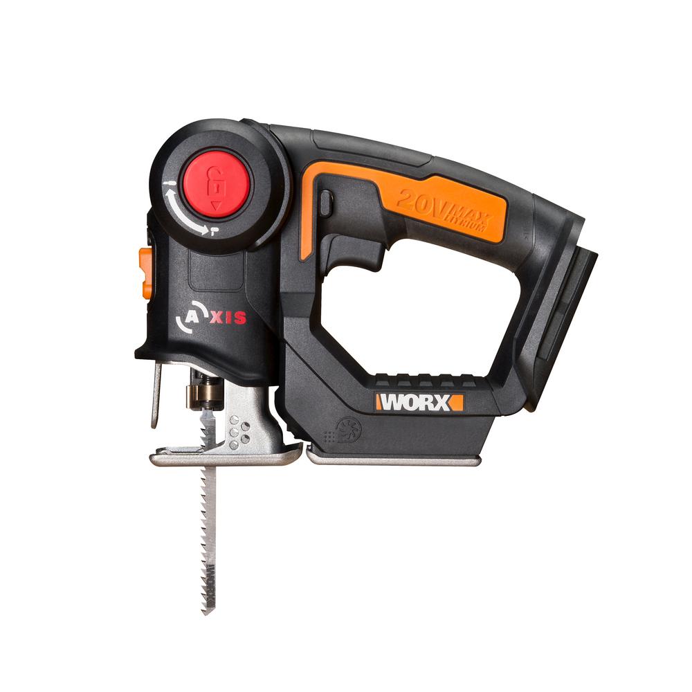 POWER SHARE 20-Volt Axis Cordless Reciprocating and Jig Saw (Tool Only) - Super Arbor