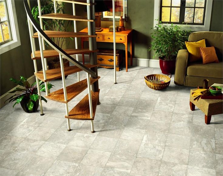 Armstrong Flooring Pickwick Landing I 12-ft W Cut-to-Length Candlerush Slate Ivory Low-Gloss Finish Sheet Vinyl