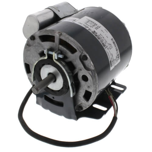 Fasco D827 inducer motor - front view (Type: Permanent Split Capacitor; Voltage: 115V)
