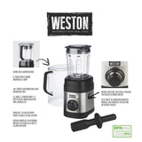 Pro Series 32 oz. 11-speed Stainless Steel Blender with Sound Shield