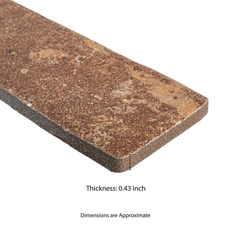 MSI Capella Red Brick 2 in. x 10 in. Matte Porcelain Floor and Wall Tile (5.17 sq. ft. / case)
