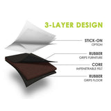 Gorillapads 4 in. 3 Layer Pucture Proof Furniture Gripper Pads (12-Pack) - Super Arbor