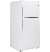 GE 21.9 cu. ft. Top Freezer Refrigerator in White (GTS22KGNRWW)