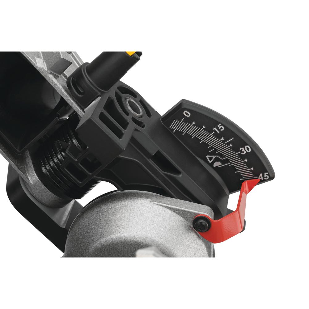 15 Amp Corded 12 in. Compound Single Bevel Miter Saw - Super Arbor