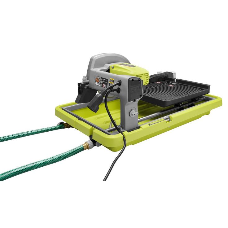 RYOBI 9 Amp Corded 7 in. Overhead Wet Tile Saw