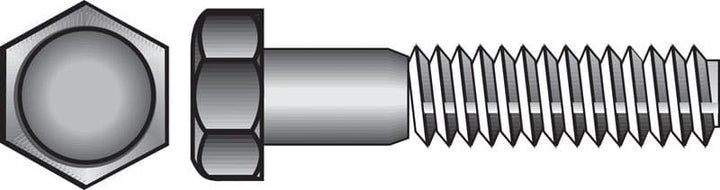 Hillman 1/2 in. Diameter x 3-1/2 in. Length Zinc-Plated Steel Hex Bolt, 25-Pack